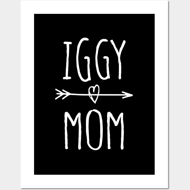 Italian Greyhound Mom Iggy Mom Wall Art by Weirdcore